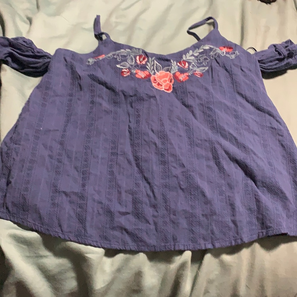 It’s like a navy blue and it’s the brand blue rain